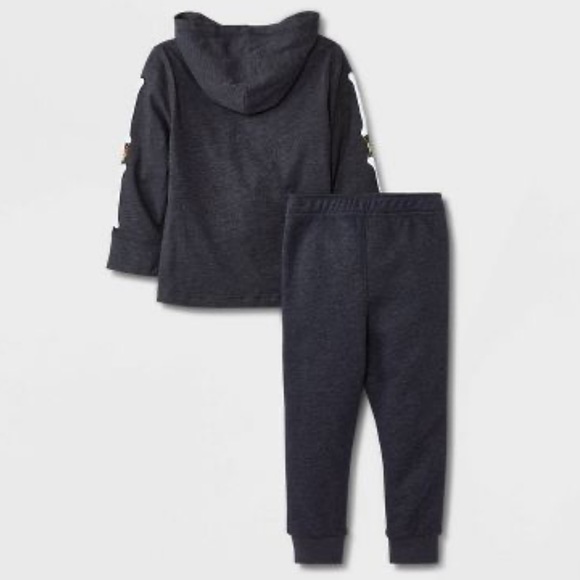Infant boys Skeleton 2pc matching set - Picture 2 of 7